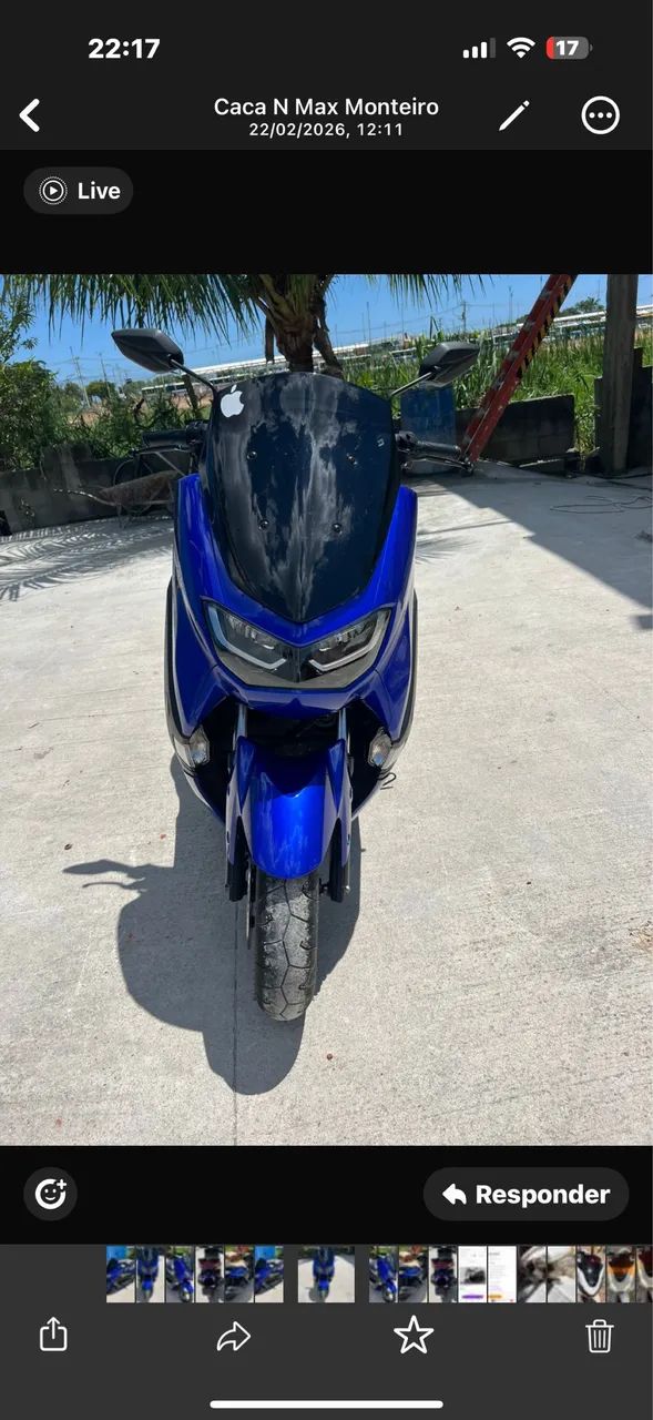N max 2024 com 10 mil km - Foto 3