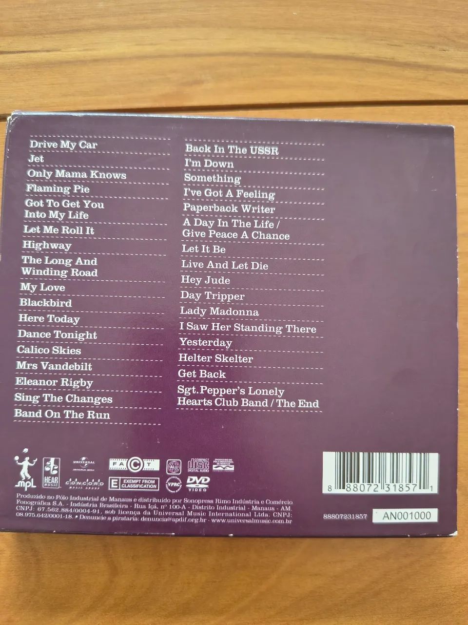 CD Paul McCartney, Good Evening New York City - Foto 2