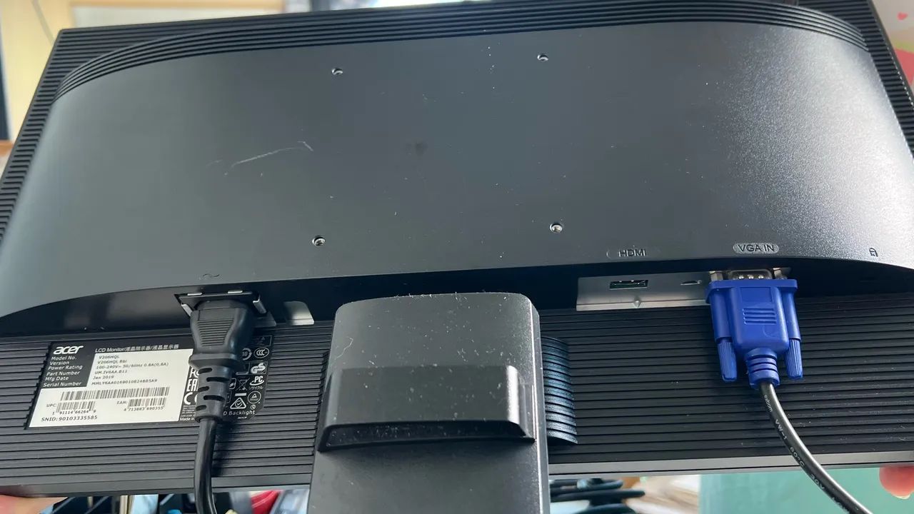 Monitor Acer V206HQL em perfeito estado.  - Foto 3
