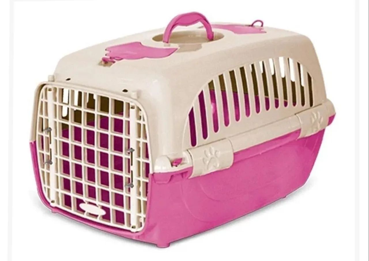 Caixa de transporte pet praticamente Nova 