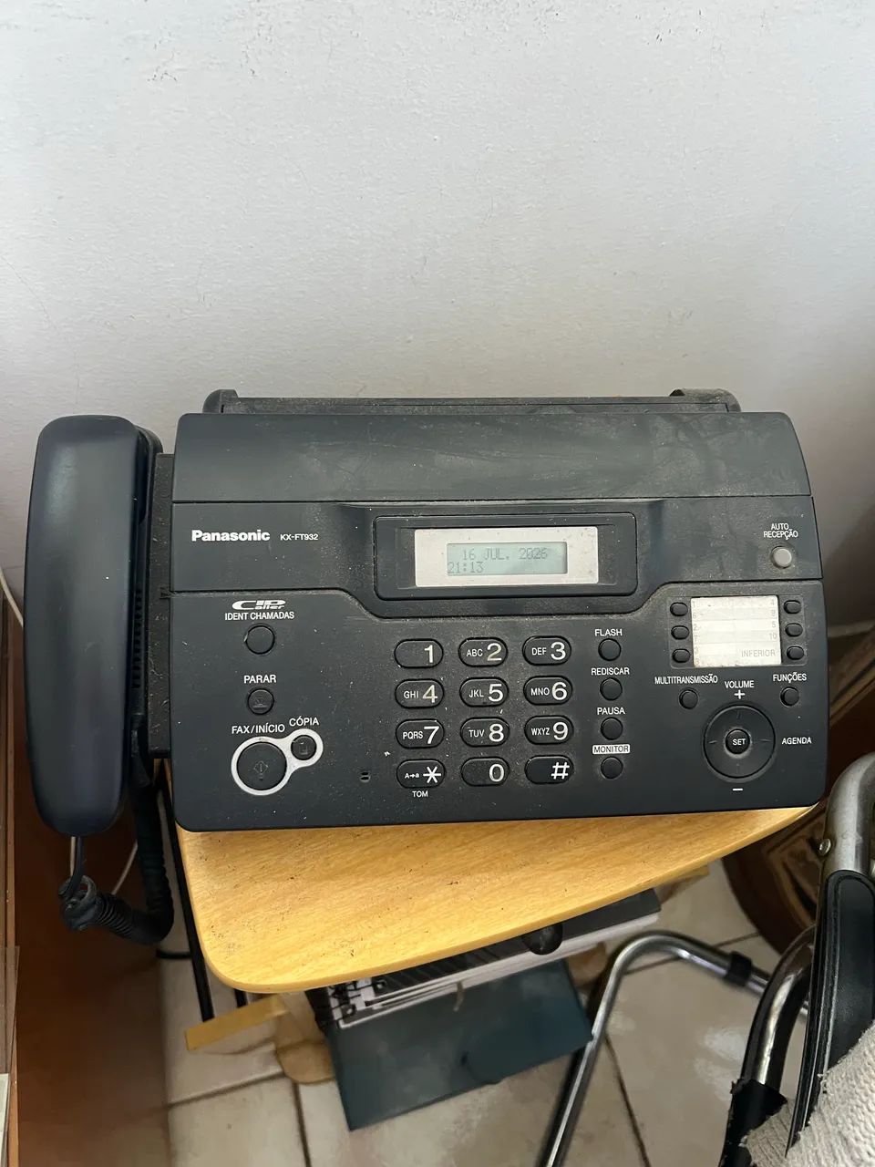 Telefone Panasonic fax funcionando  - Foto 3