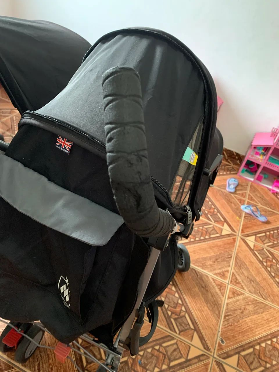 Carrinho de bebê de gêmeos Maclaren - Foto 2