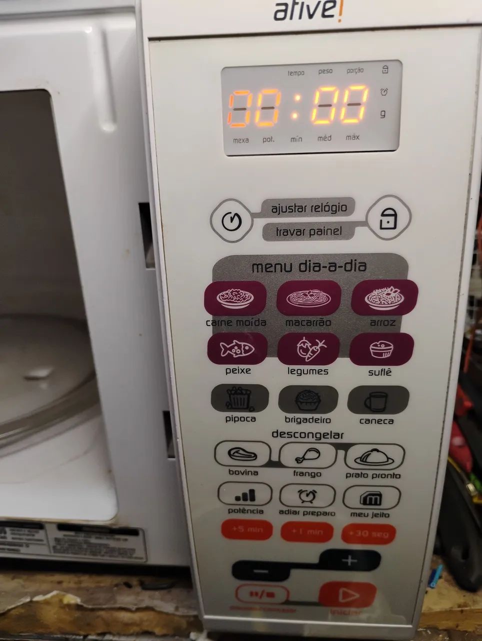 Microondas Brastemp Ative funcionando perfeitamente  - Foto 5