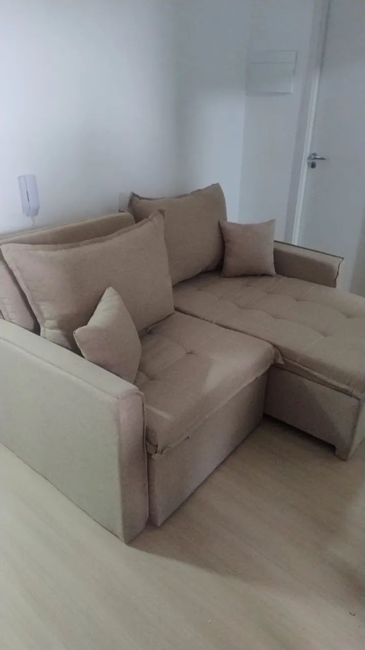 Sofa sem  caixa linho  1,80 mts - Foto 2