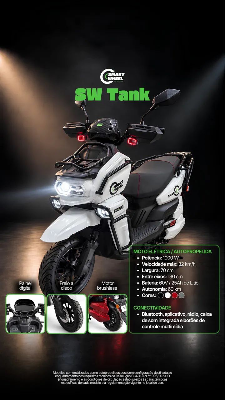 Moto SW TANK SMART WHEEL - Foto 4