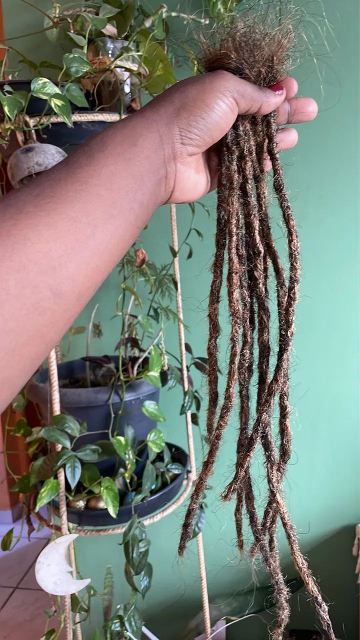 Extensao dreads sinteticos