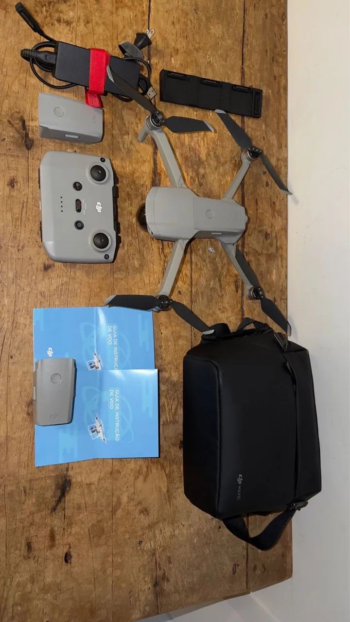 Drone Dji Mavic Air 2 Combo Fly More Cinza apenas 1h de uso - Foto 3