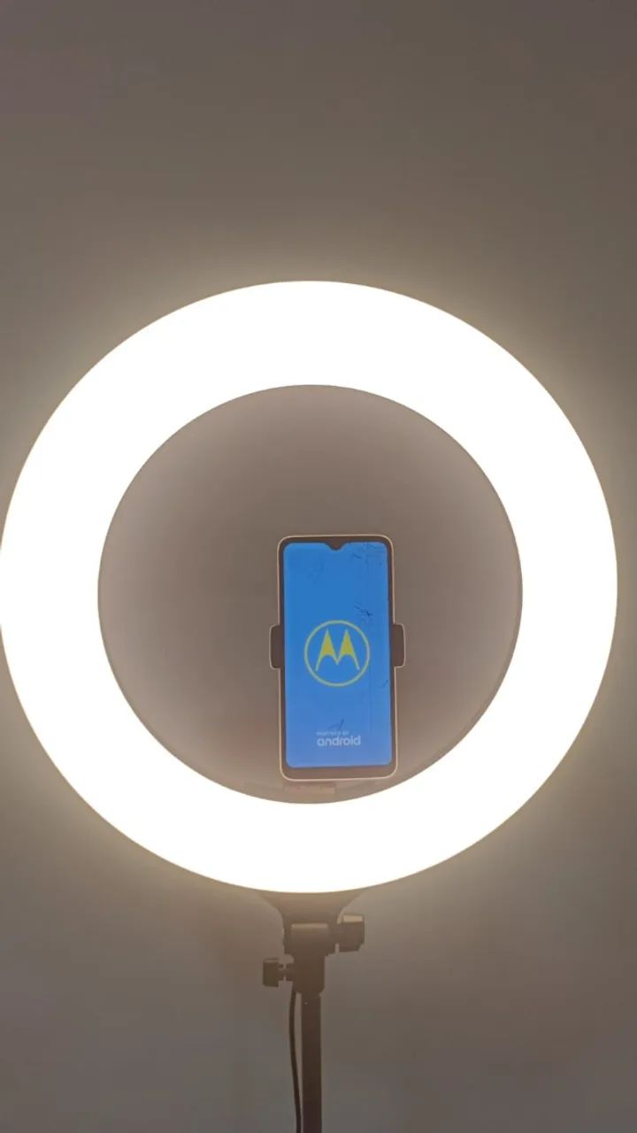 Ring Light LED 16 Pol Bicolor Completo Com Tripé - Foto 4