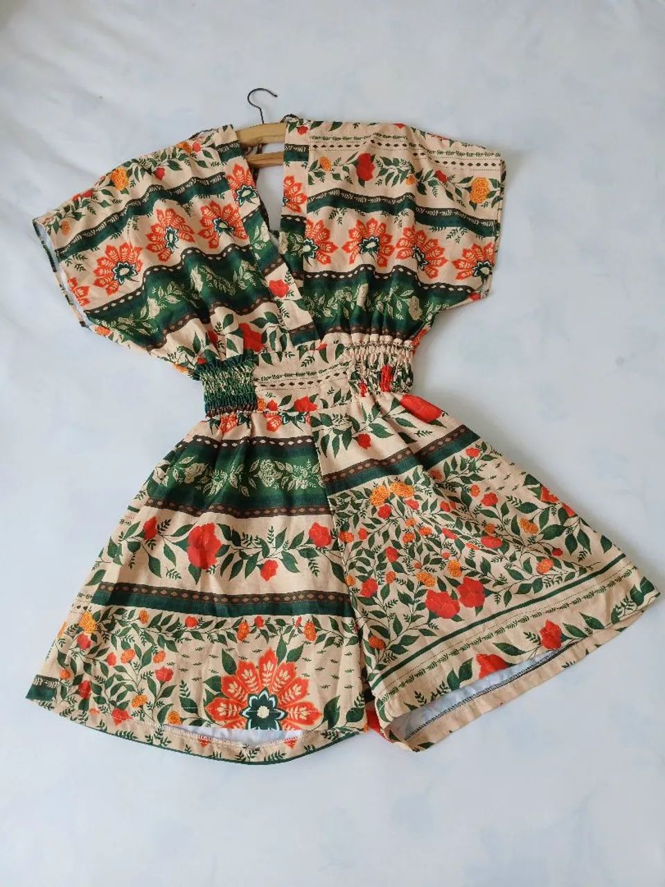 Macacão estampado 