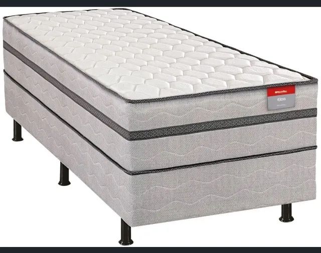 Cama Box Solteiro usada com imagem ilustrativa