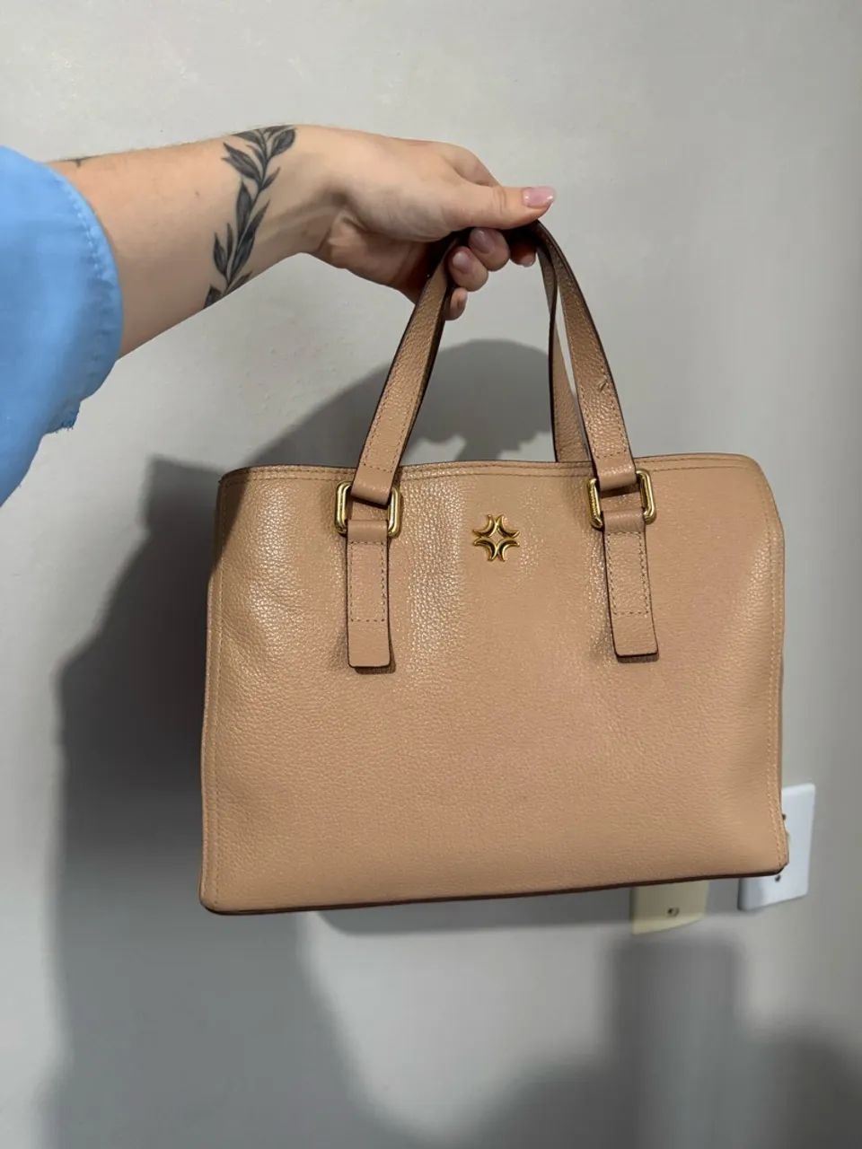 BOLSA LUZ DA LUA BEGE - Foto 4