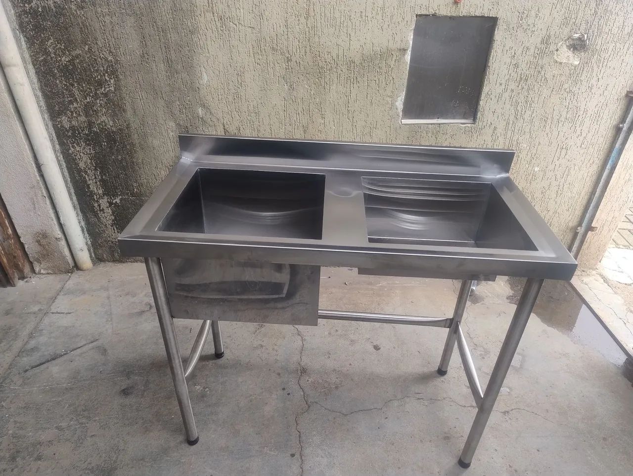 Pia industrial em aço inox  - Foto 3