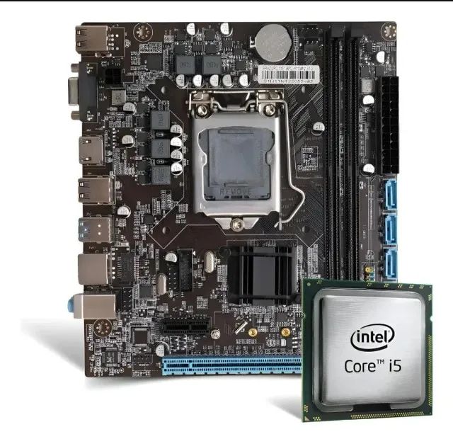 Kit processador I5 6500 e placa mãe LGA 1151