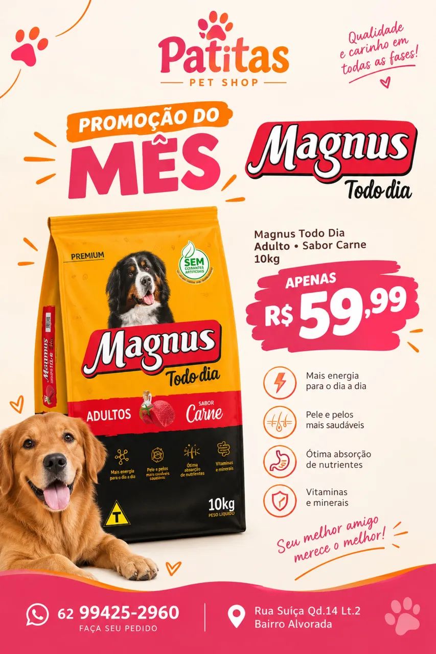 Rações para cães 