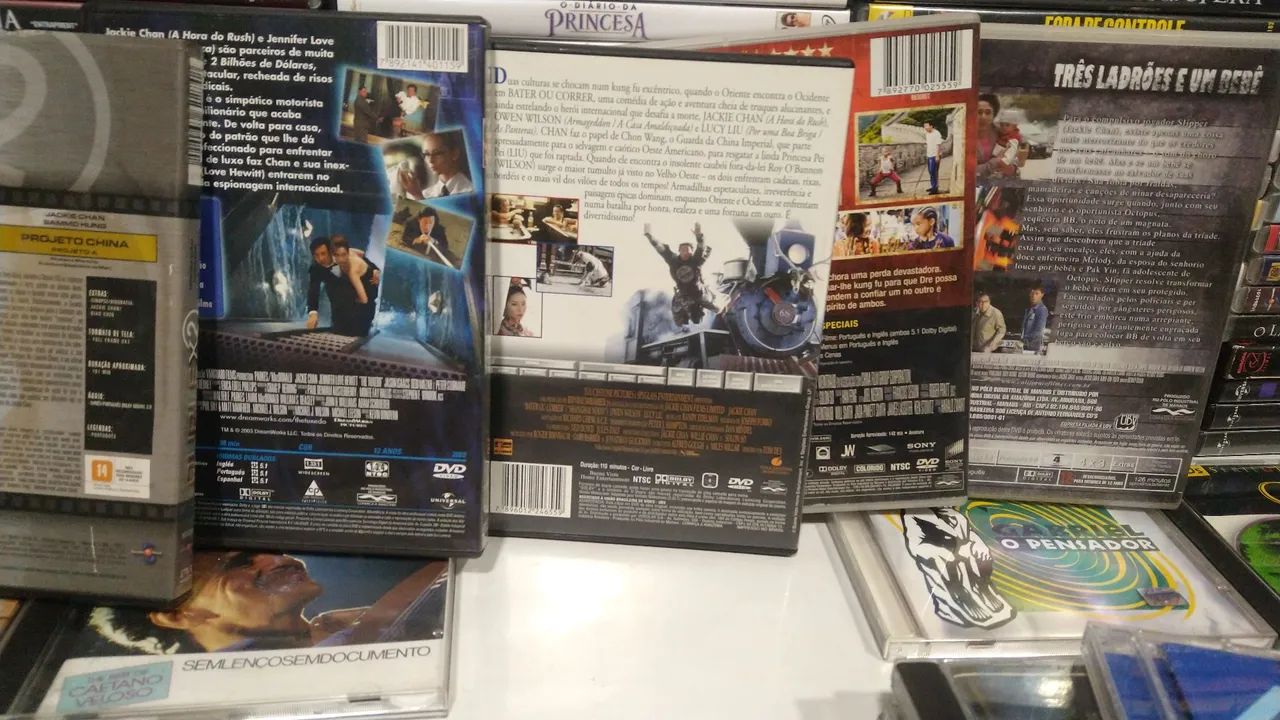 Dvds Jackie chan 8 dvds originais  - Foto 2