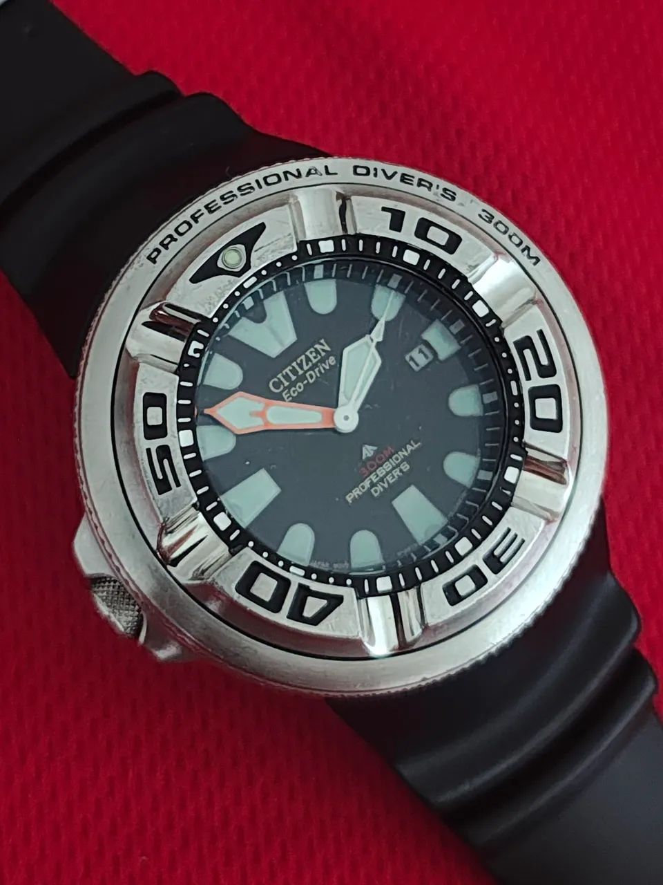 Relogio Citizen AquaLand Eco-Drive Professional Diver 300M Ecozilla - Foto 2