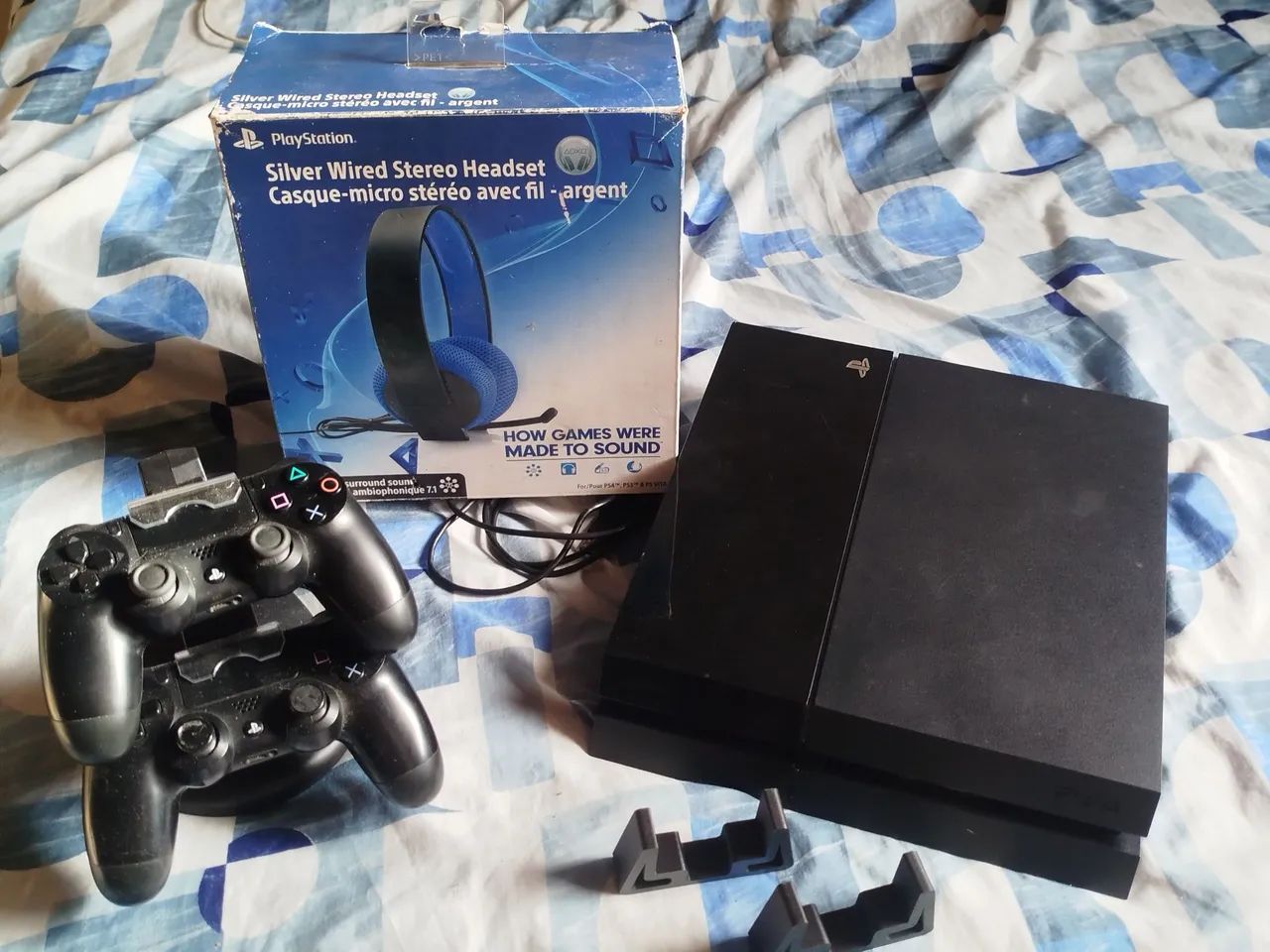 PS4 FAT Black Piano