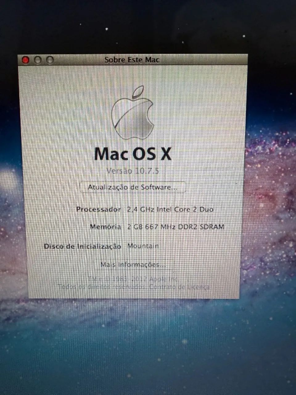 MacBook White 2.4 GHZ INTEL CORE 2 DUO - Foto 5