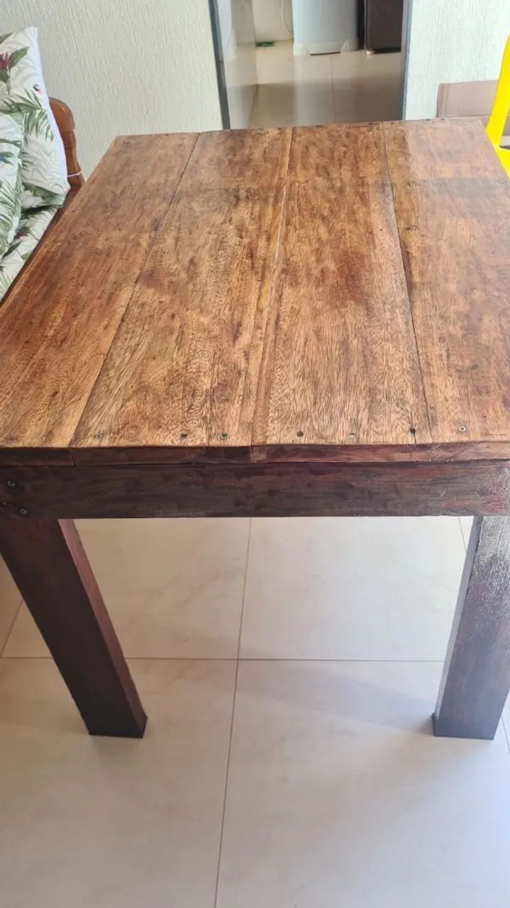 Mesa madeira maciça  - Foto 2