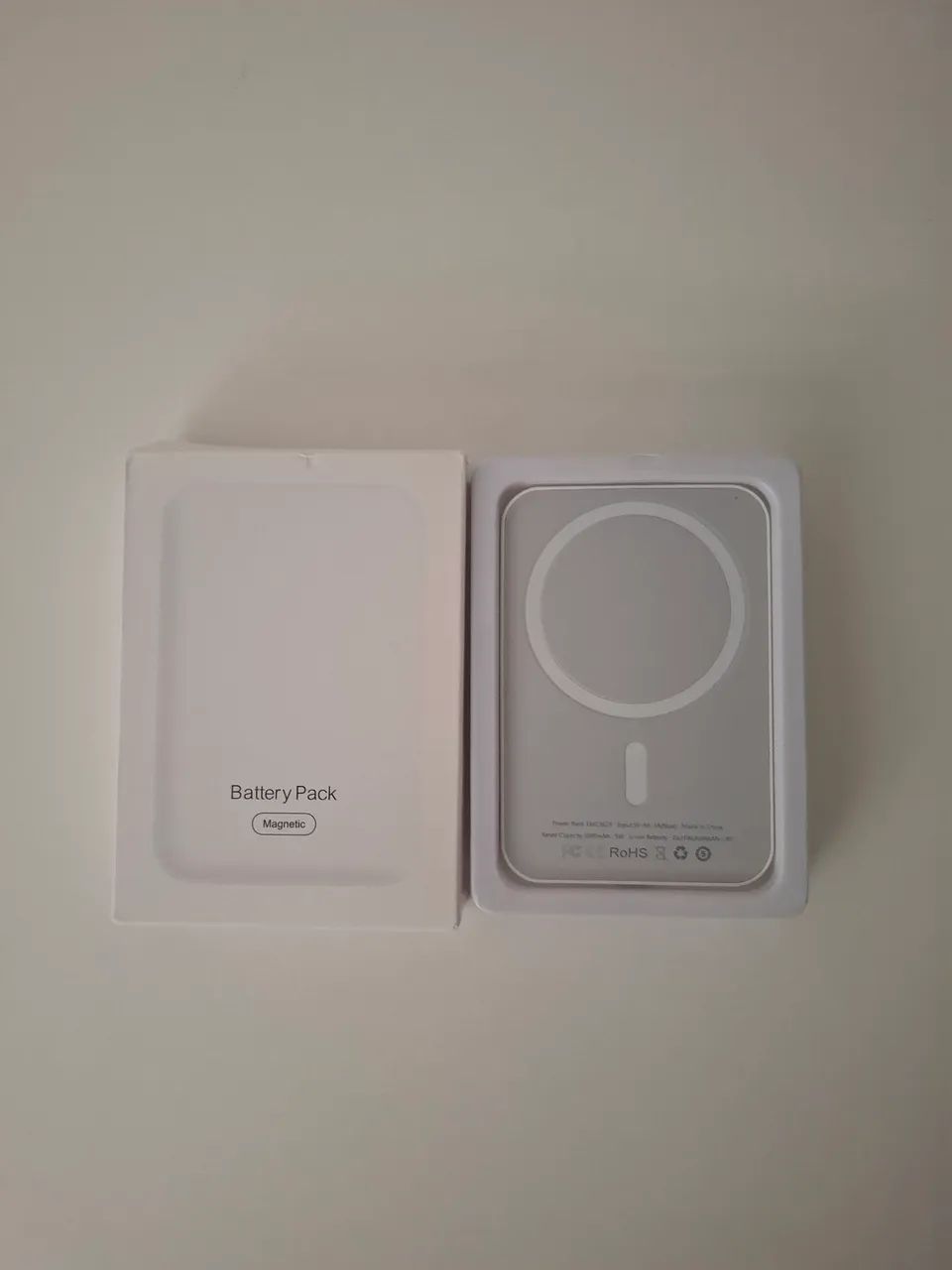 Carregador por indução portátil iphone magsafe