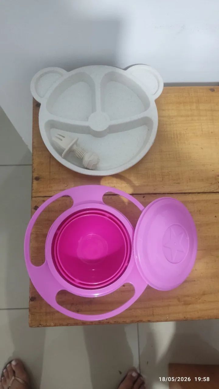 2 pratinhos de bebê - Foto 3
