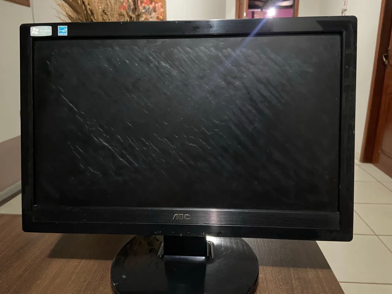 Monitor AOC 15,6? Modelo 1619Swa - Funcionando