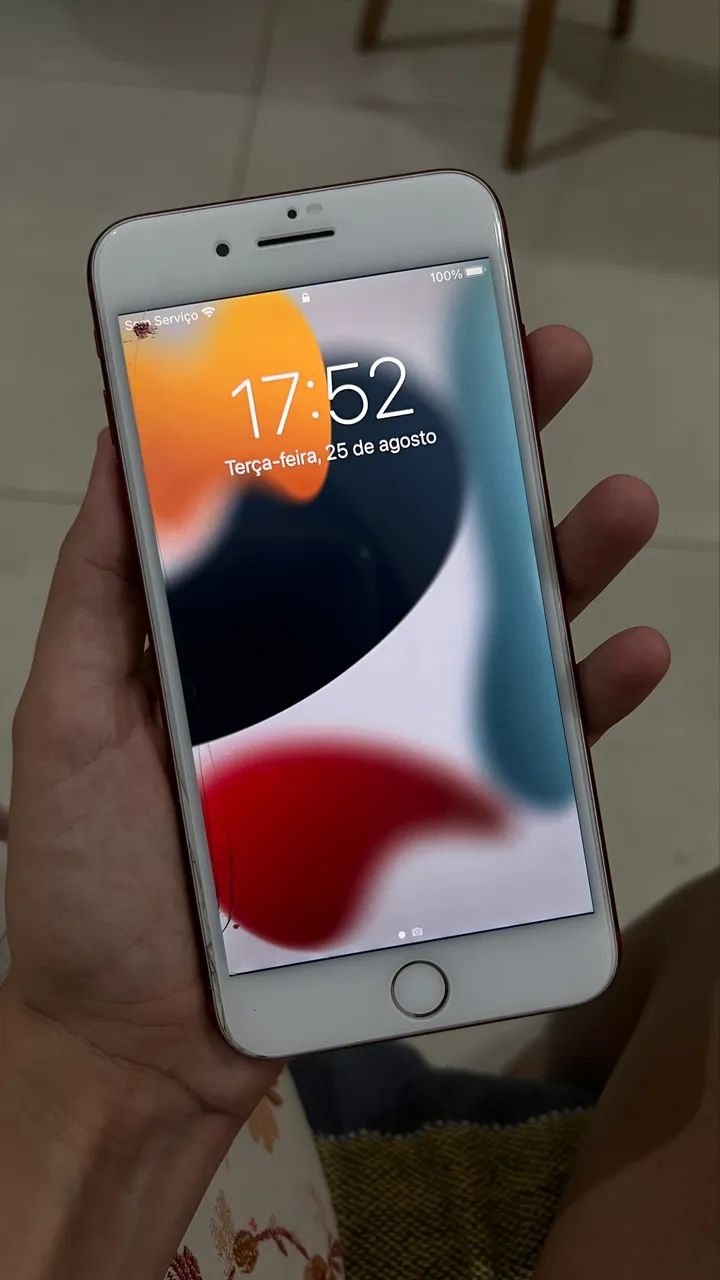 iPhone 7 Plus RED 128 GB - Foto 2