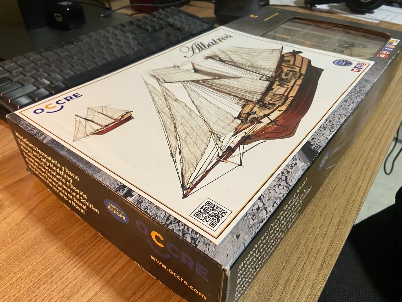 Kit de Modelismo Naval Occre Albatros (Para Montar) - Completo!