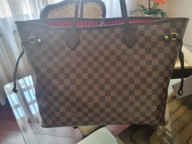 Louis Vuitton Neverfull Mm Original Impecável - Foto 3