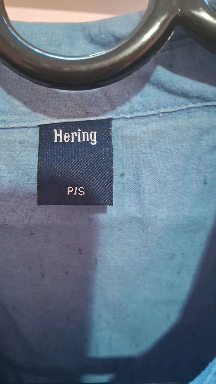 Camisa Hering azul - Foto 3