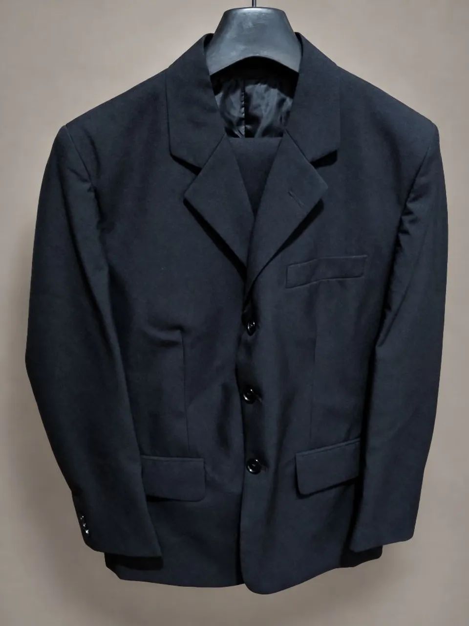 Terno Preto-Conjunto Paletó e Calça - Foto 2