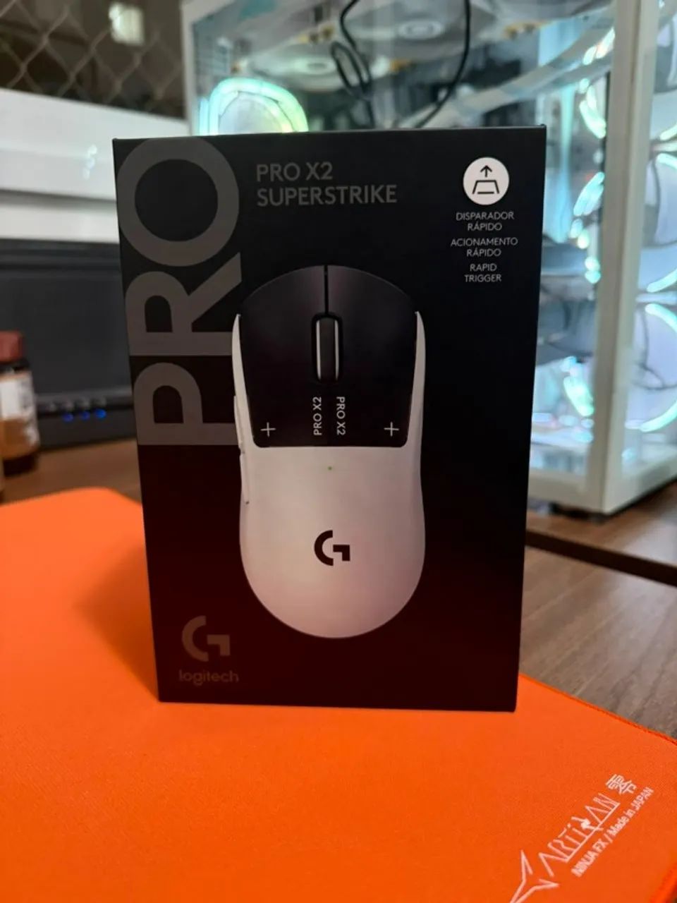 Mouse Gamer Sem Fio Logitech G PRO X2 SUPERSTRIKE 