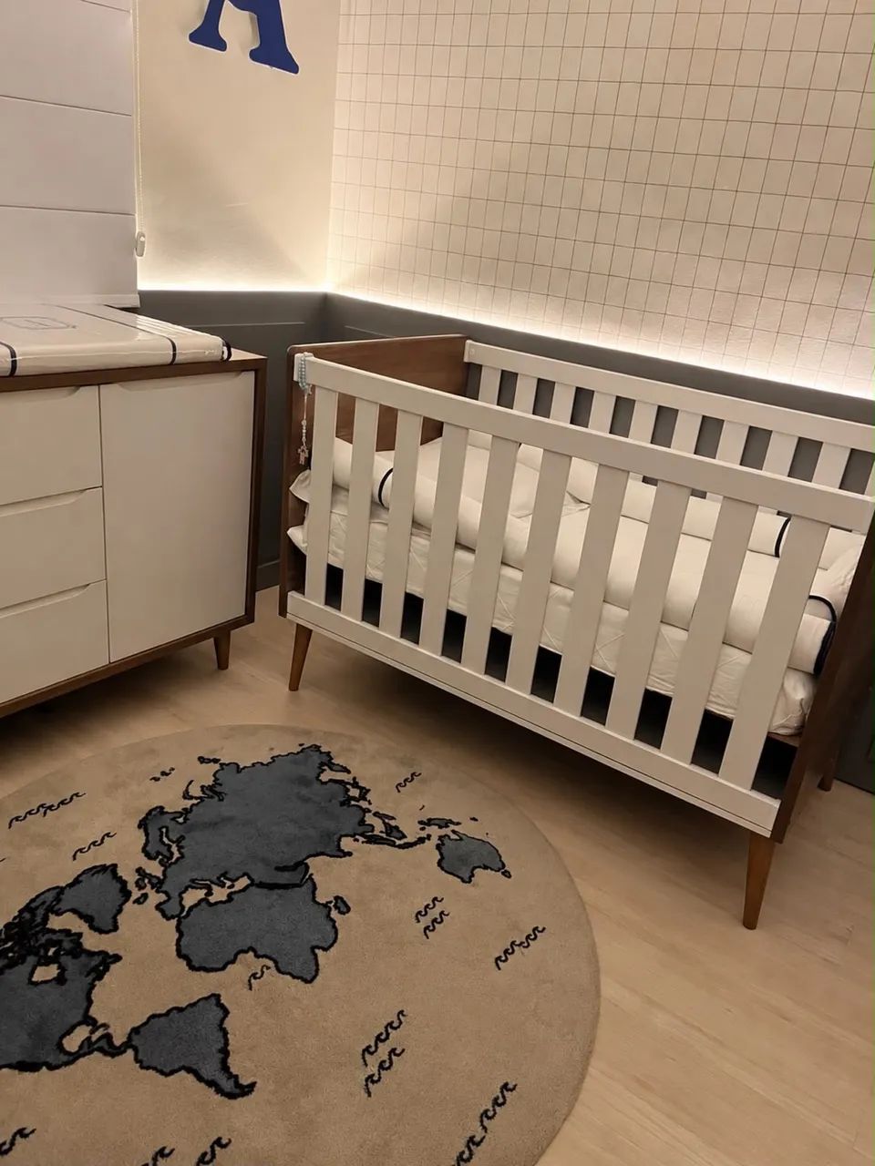 Berço mini cama usado