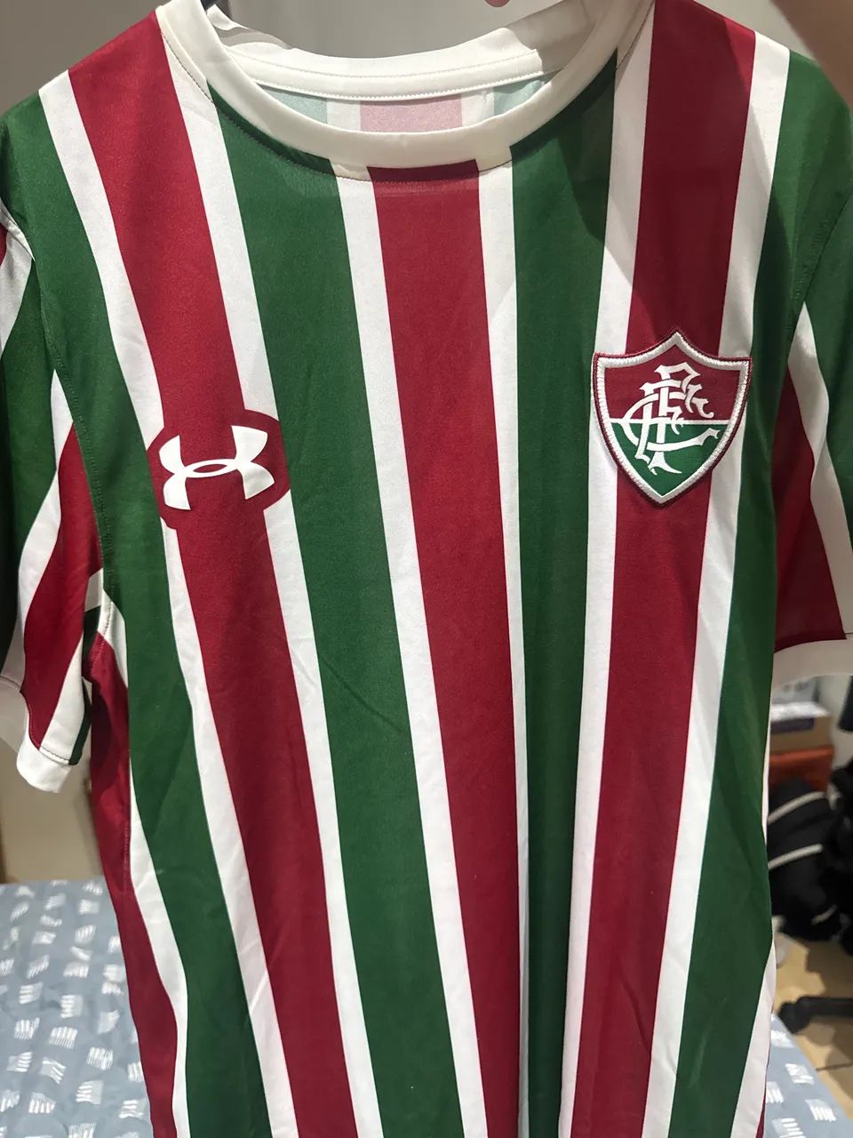 Camisa do Fluminense 2017 - Modelo Torcedor - Tamanho M - Foto 2
