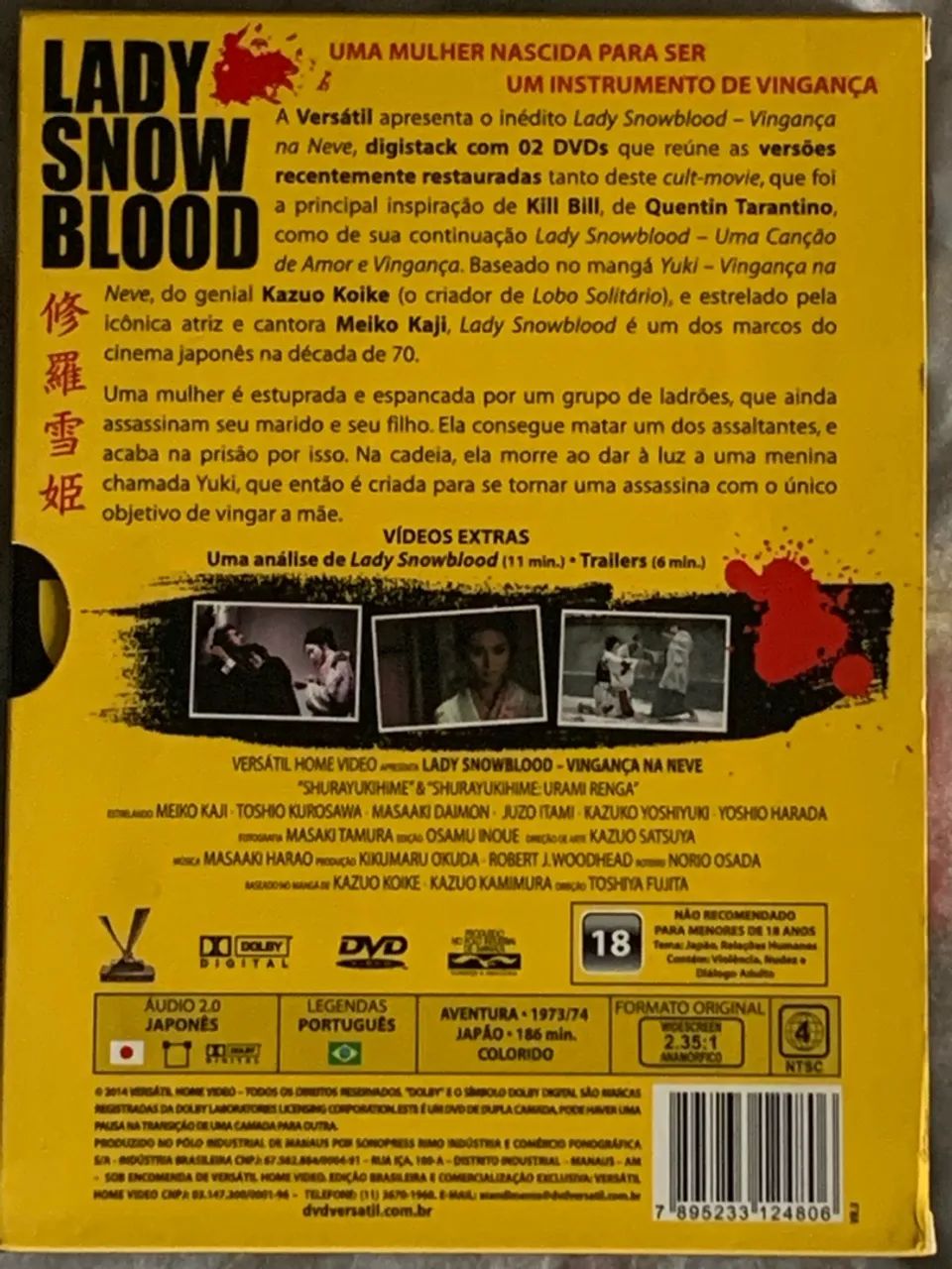 Dvd Lady Snowblood - Foto 2