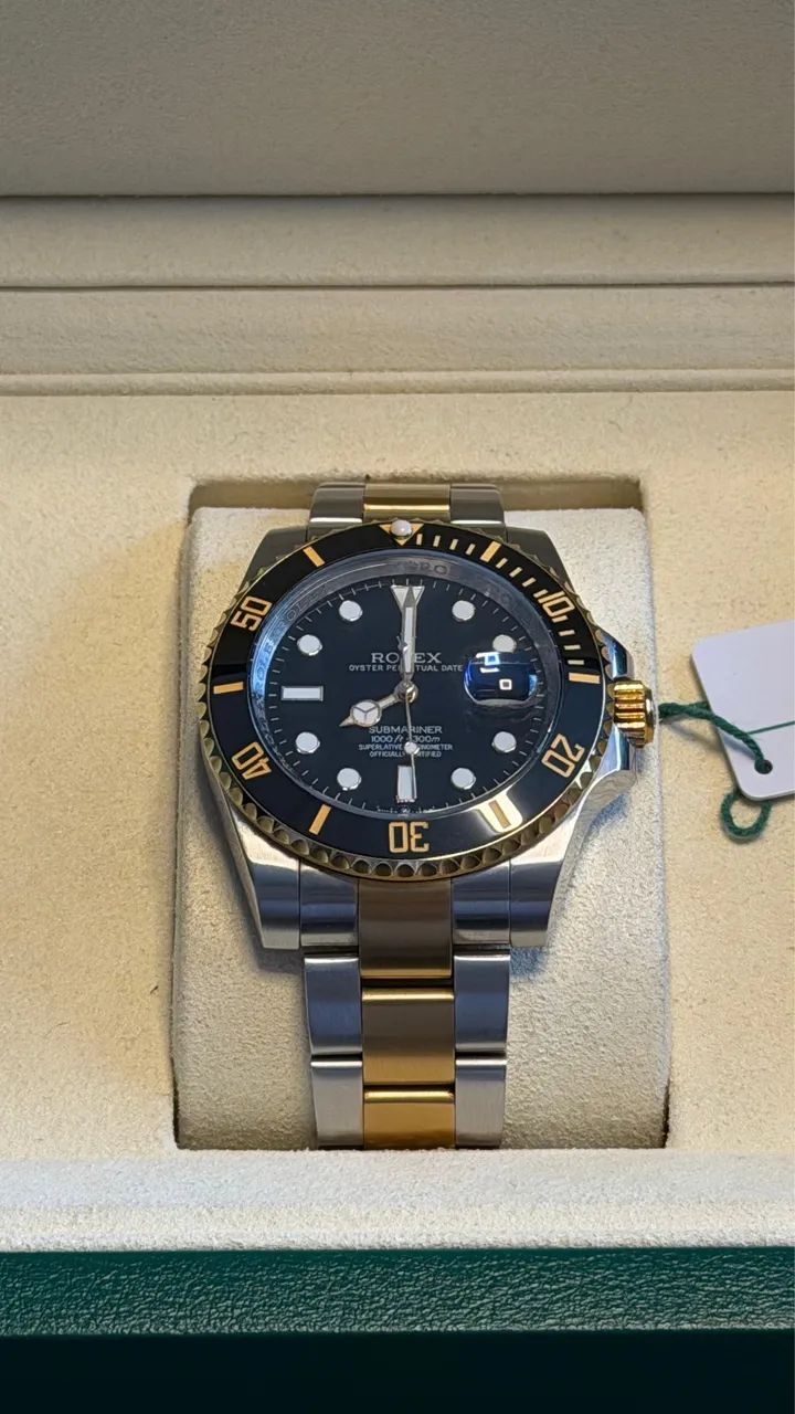 ROLEX SUBMARINER TWO TONE CLONE - Foto 3
