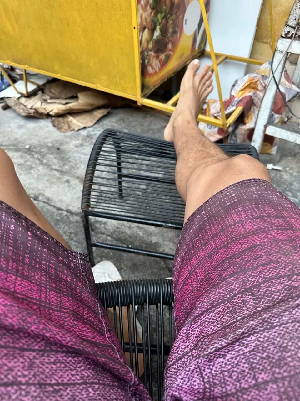 Cadeira Acapulco + apoio pé  - Foto 3