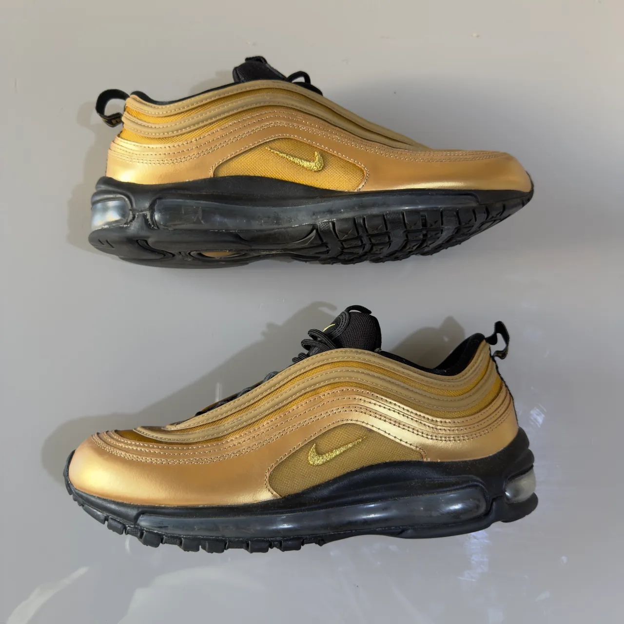 TÊNIS AIR MAX 97 GOLD BLACK ORIGINAL