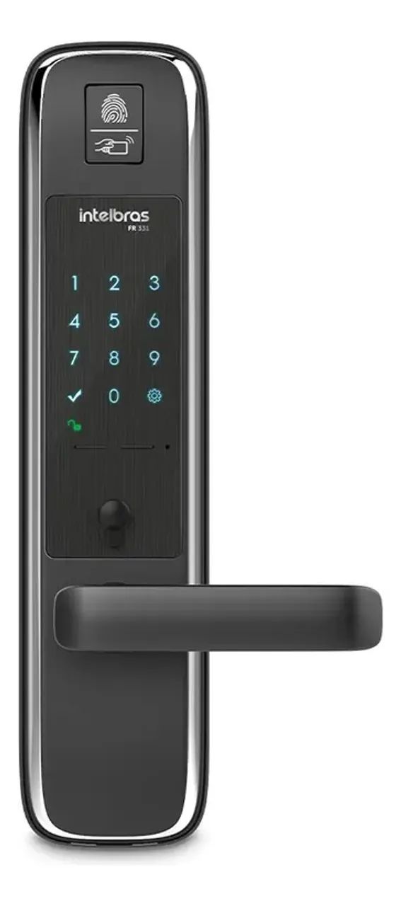 NOVA NA CAIXA - Fechadura Digital Com Biometria Intelbras FR331