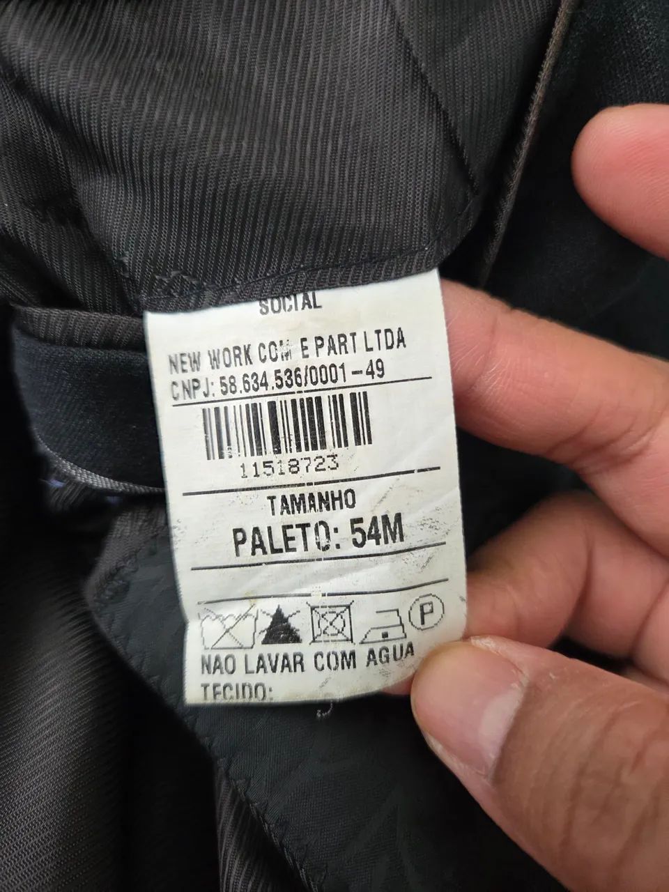 paletó vila romana lã fria 54m - Foto 4