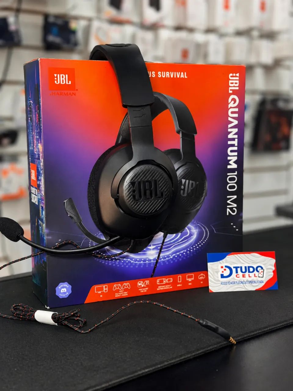 Headset Gamer JBL Quantum 100M2
