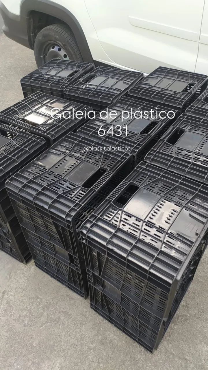 Galeia de plastico 67 litros  - Foto 2