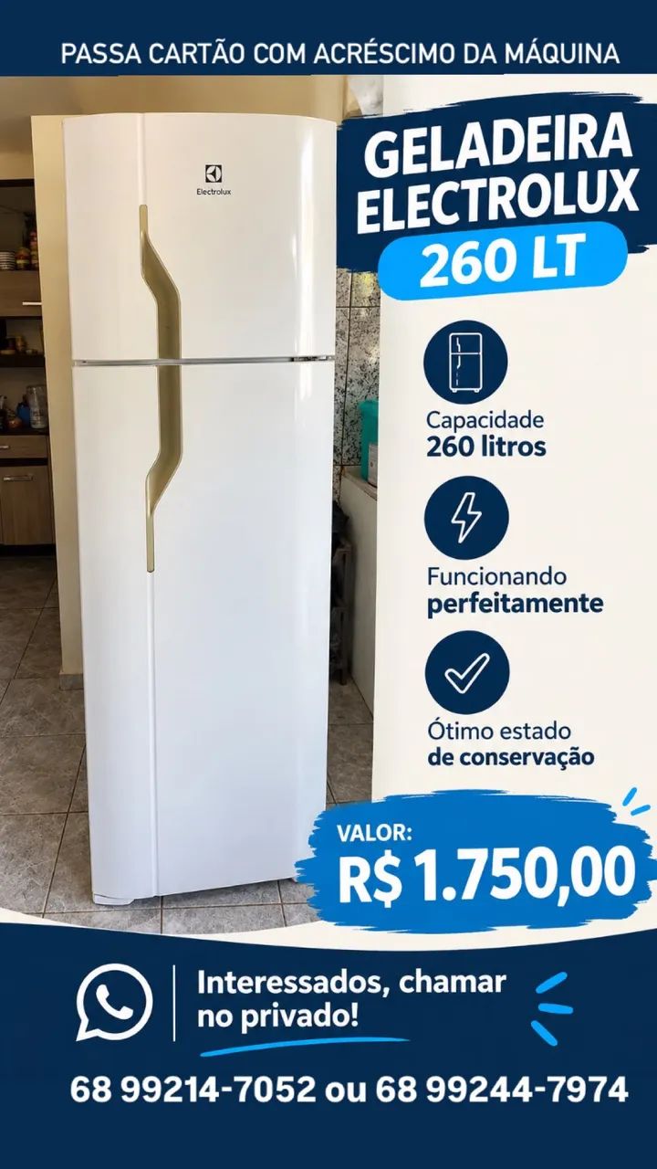 Geladeira Eletrolux