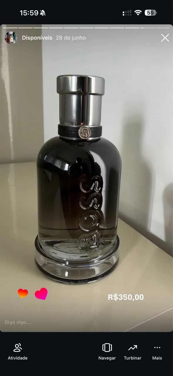 Perfume Hugo Boss lançamento 