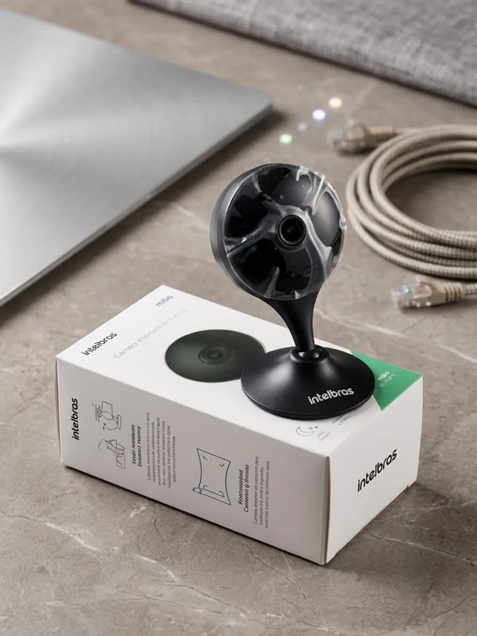 Camera wifi intelbras Imx black - Foto 3