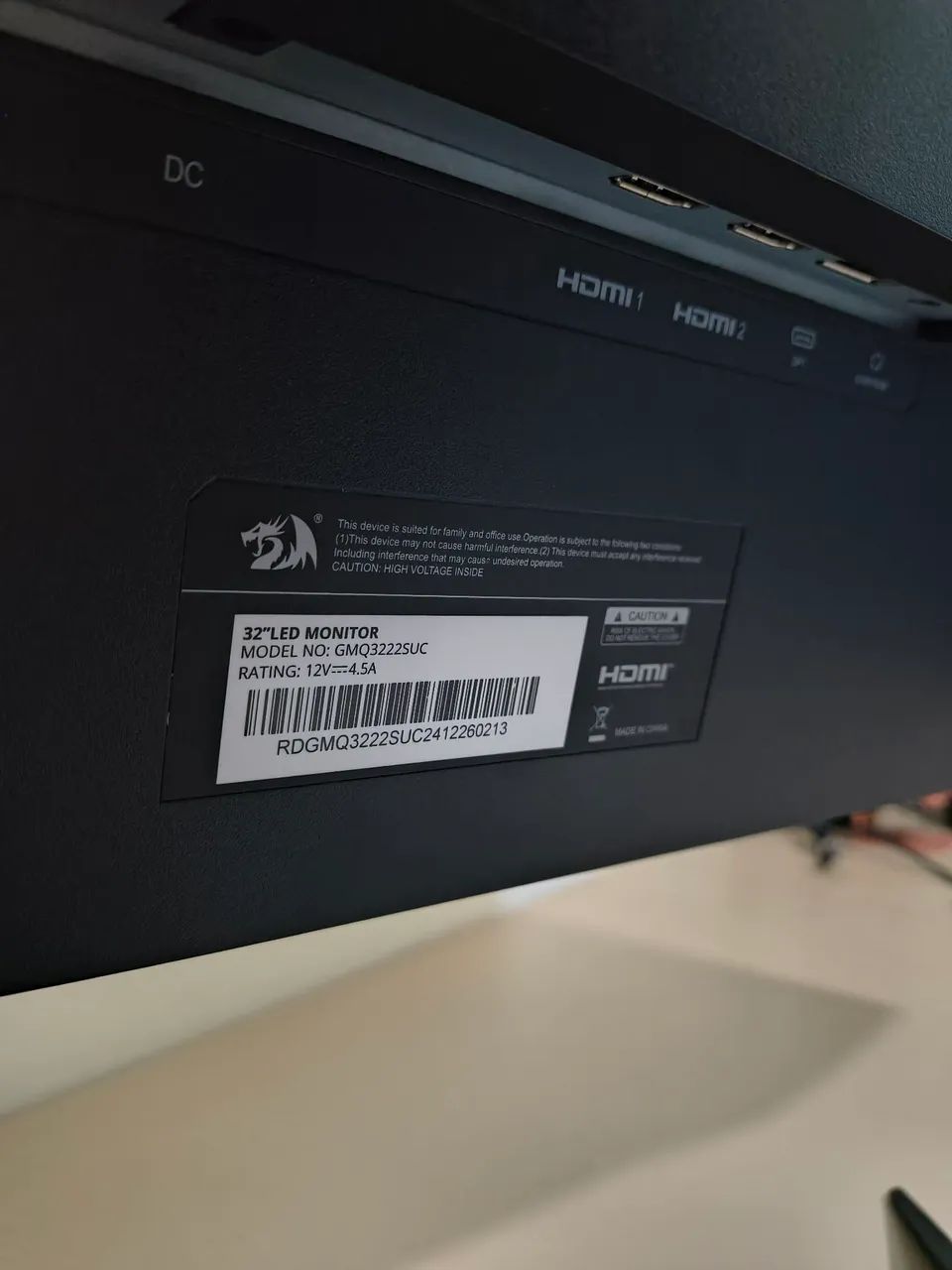 Monitor Gamer Redragon Ombra 32? Quad HD IPS 165hz - Foto 6