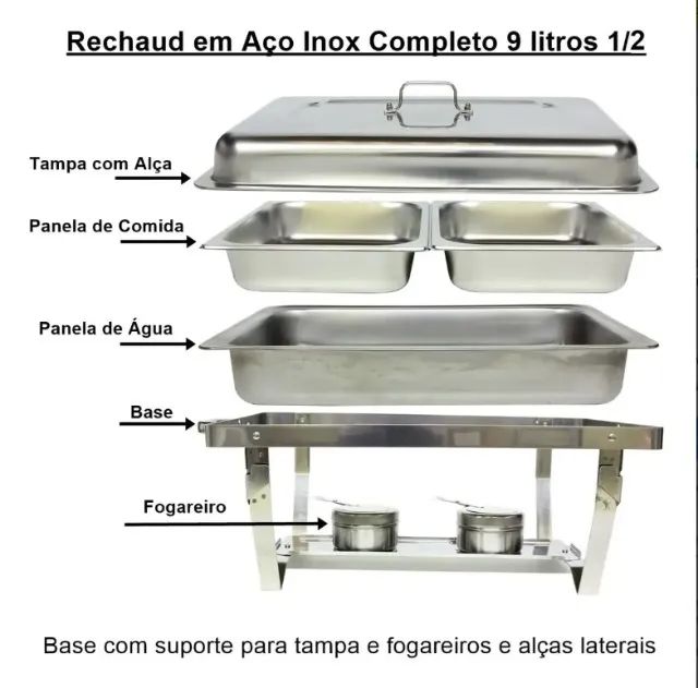 Rechaud Inox - Foto 2