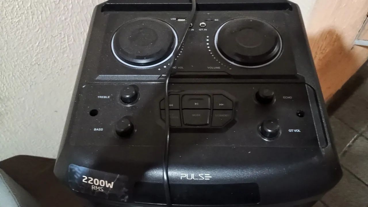 Vendo som pulse pouco tempo usado  - Foto 2