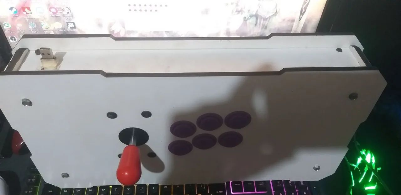 Controle arcade 