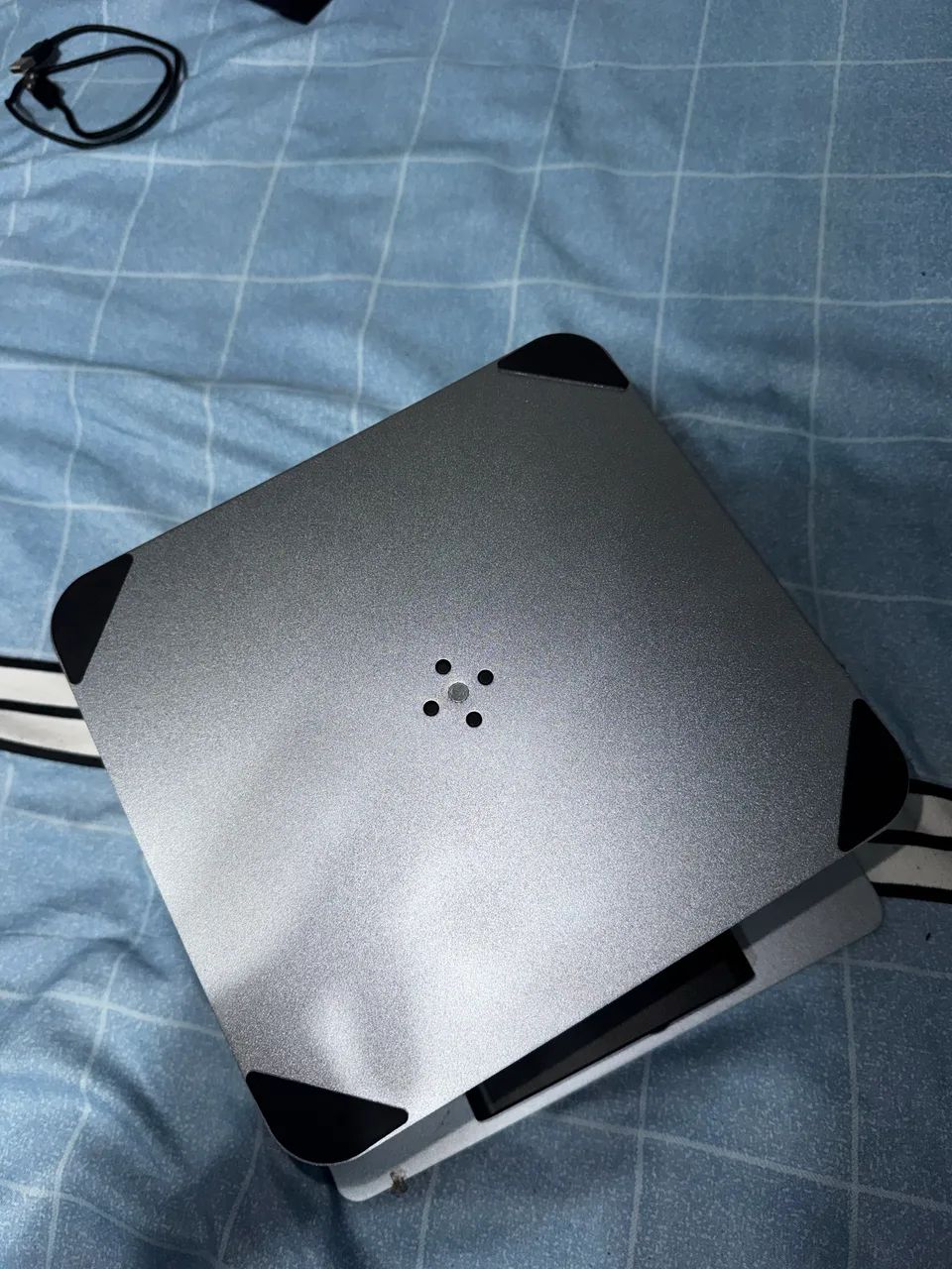 Suporte para Notebook SATE com Cooler, 2 USB e Altura Ajustável - Foto 4